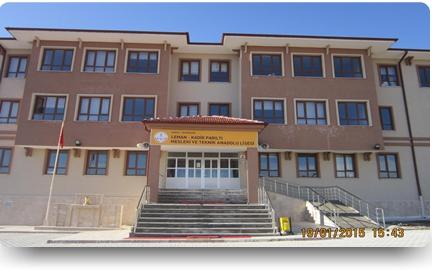 Seydişehir Leman-Kadir Parıltı Mesleki ve Teknik Anadolu Lisesi Fotoğrafı